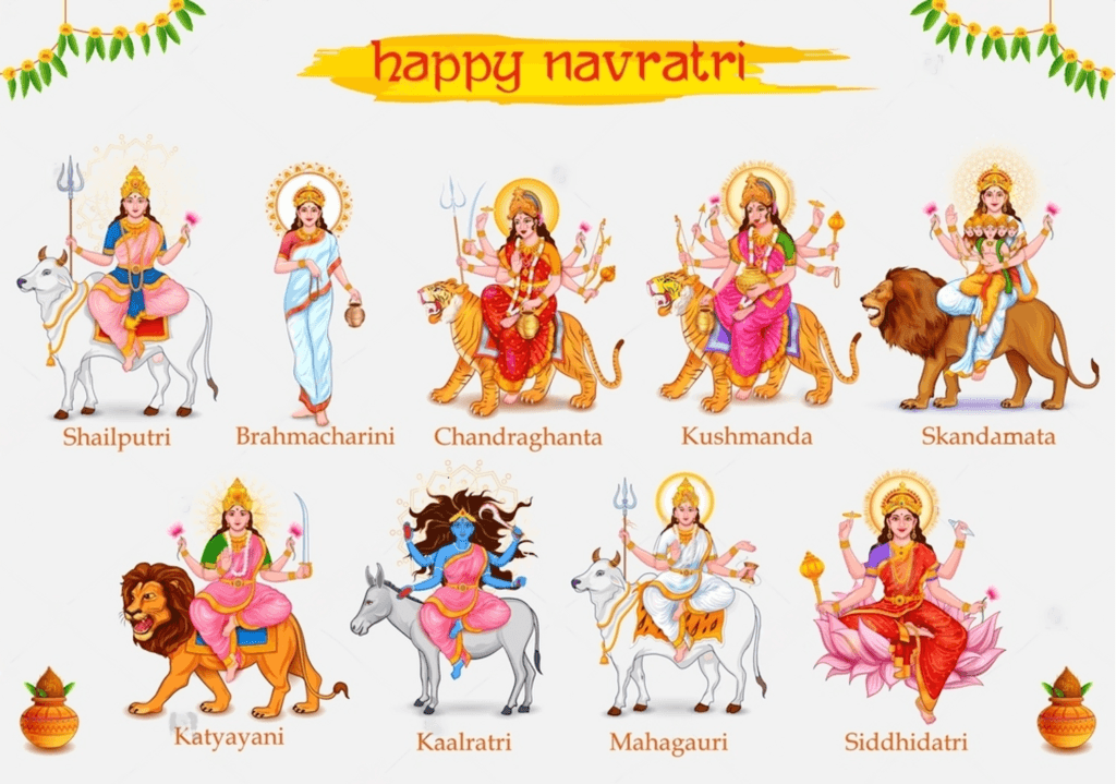 Navaratri and Vijayadashami the triumph of Good over Evil.